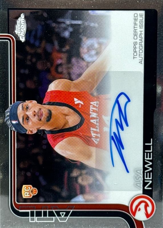 2025 Topps Chrome #TCAR-AN Chrome Rookie Autographs