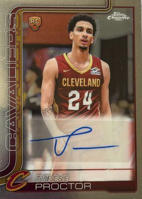 2025 Topps Chrome #TCAR-TP Chrome Rookie Autographs