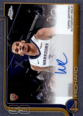 2025 Topps Chrome #TCAR-WIR Chrome Rookie Autographs