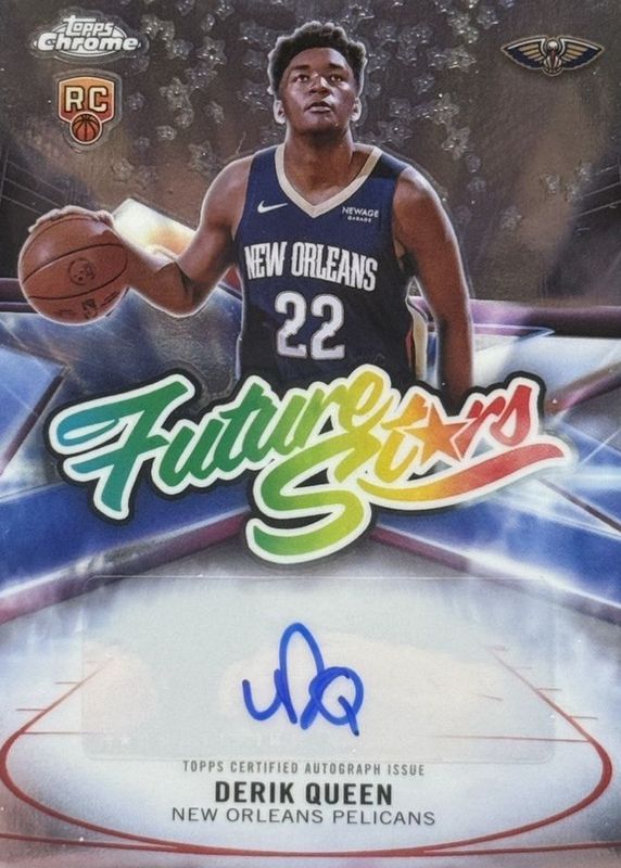 2025 Topps Chrome #FS-DQ Future Stars Autographs