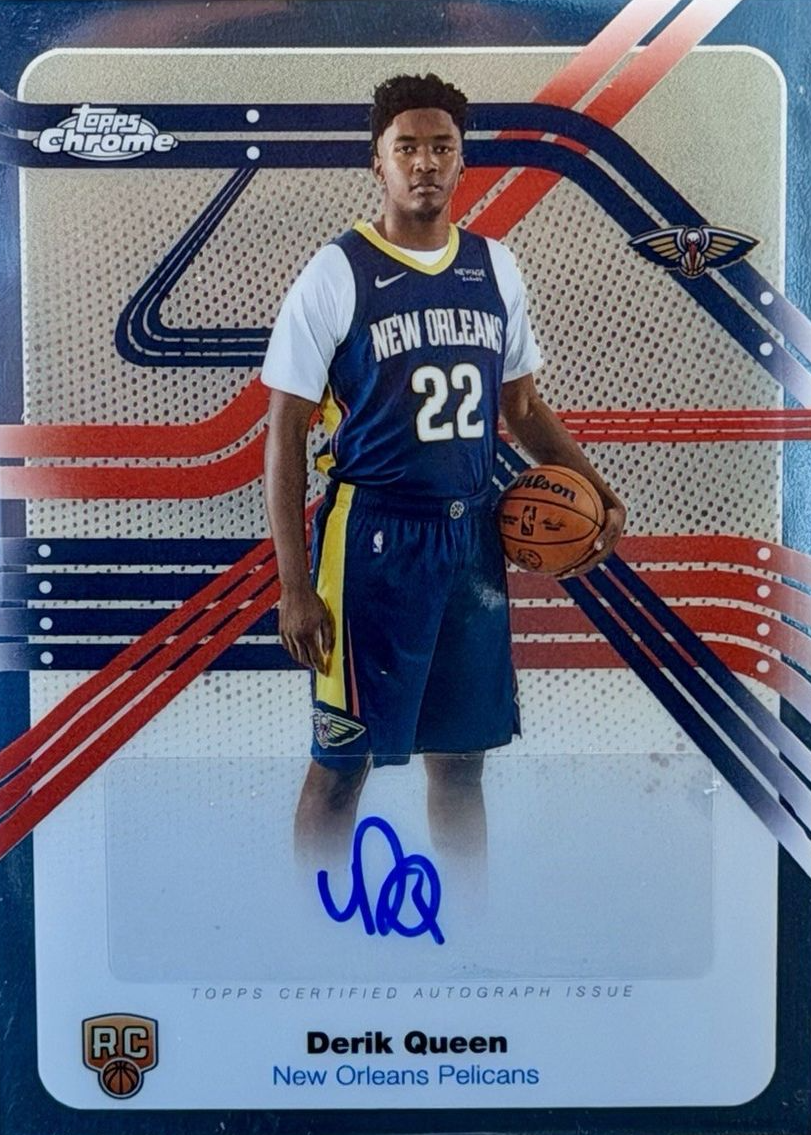 Derik Queen 2025 Topps Chrome #NS-DQ Next Stop Signatures Price