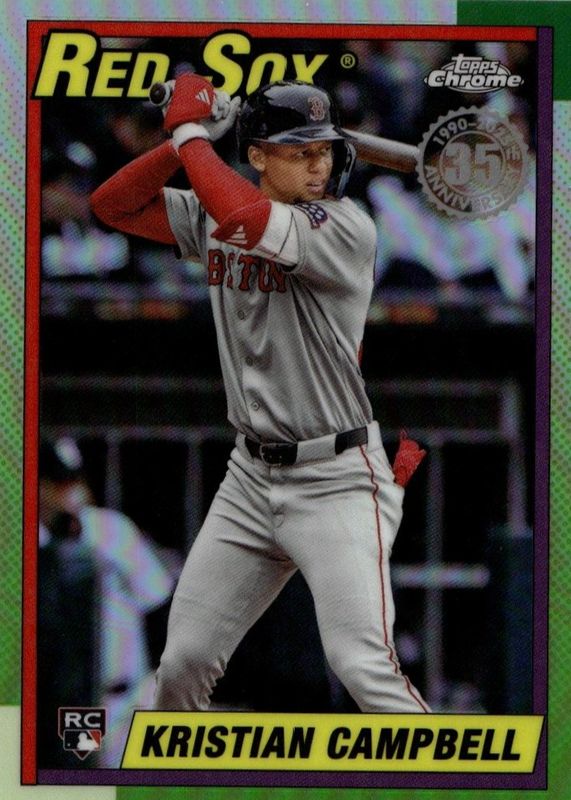 2025 Topps Chrome Update #90CU-19 1990 Topps Chrome