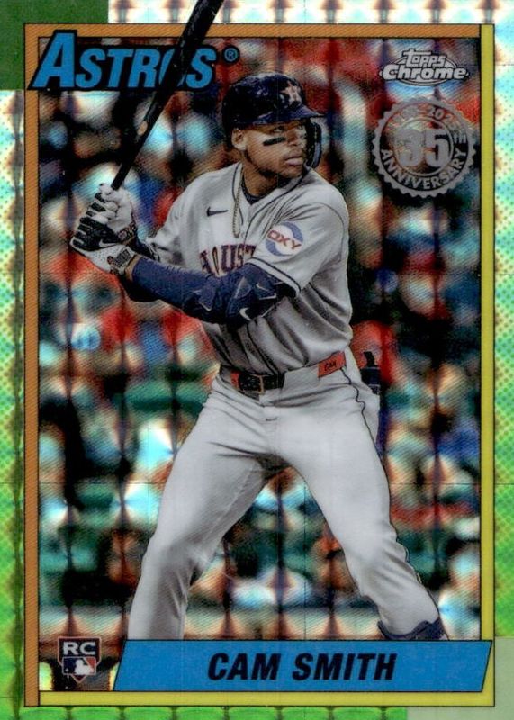 2025 Topps Chrome Update #90CU-15 1990 Topps Chrome - Geometric Refractor