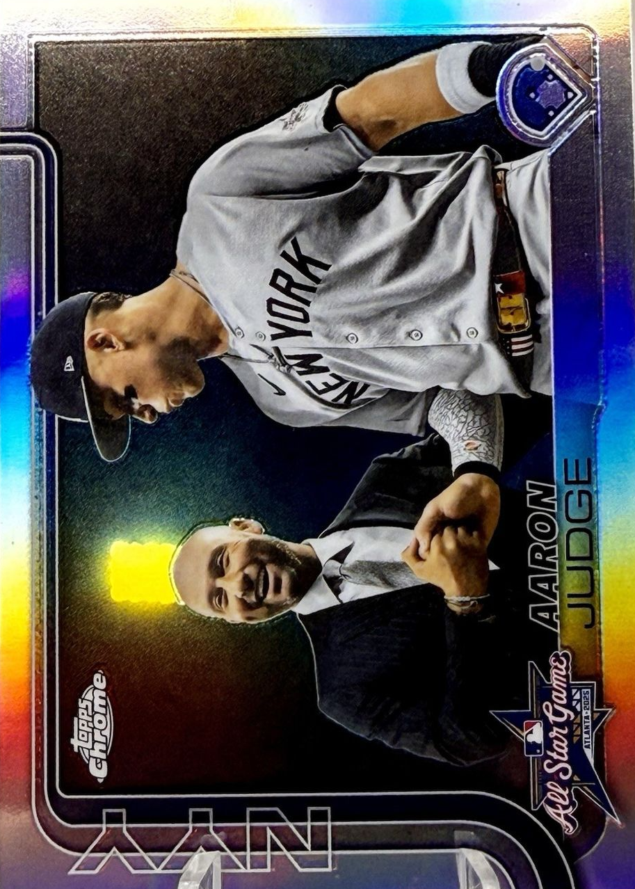 Aaron Judge 2025 Topps Chrome Update #ASGC-8 2025 All-Star Game