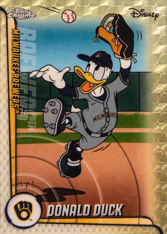 2025 Topps Chrome Update #MLBA-17 Mickey & Friends - Superfractor /1