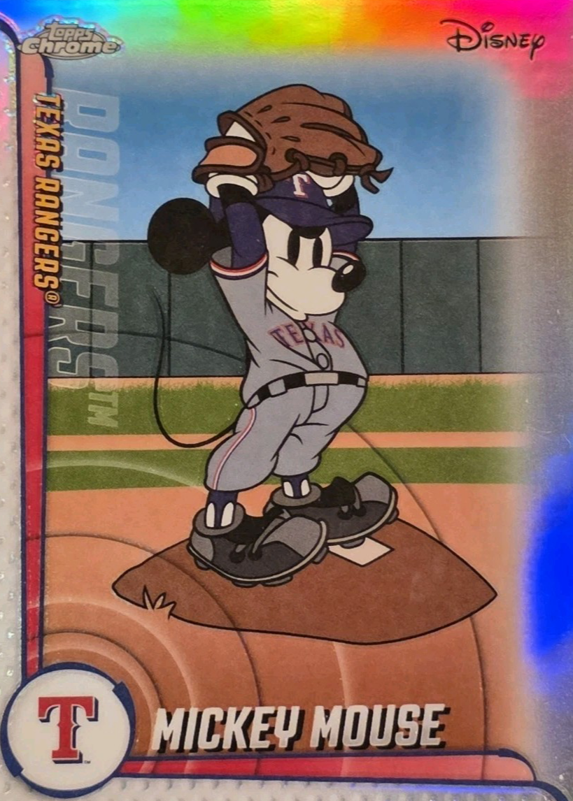 その他 2025TOPPS CHROME UPDATE SSP Mickey Mouse Mickey Mouse (Padres) 2025 Topps Chrome Update #MLBA-2 Mickey