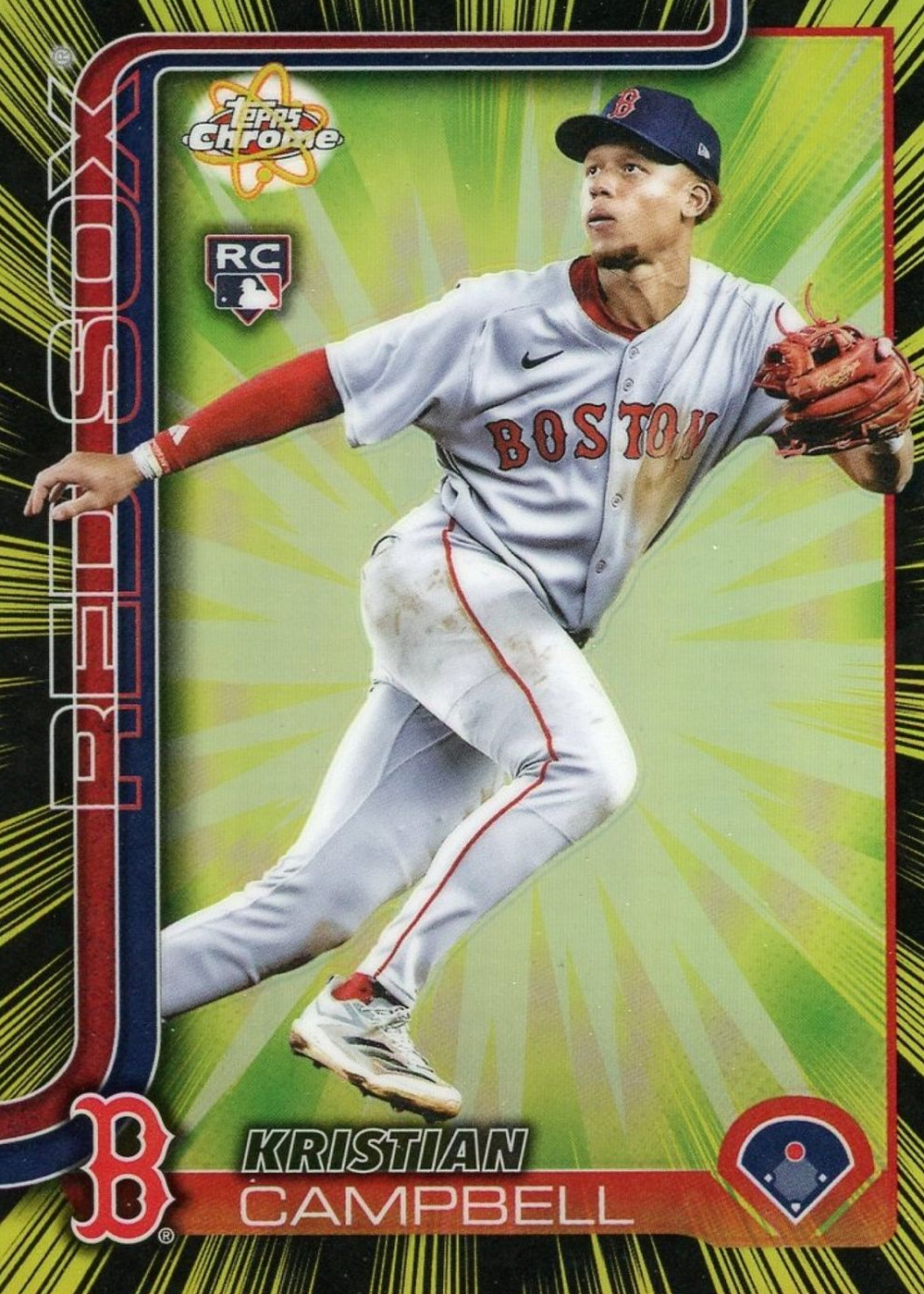 Kristian Campbell 2025 Topps Chrome Update #RR-22 Radiating
