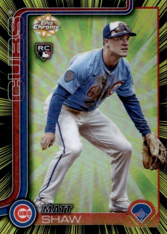 2025 Topps Chrome Update #RR-21 Radiating Rookies /(SSP)