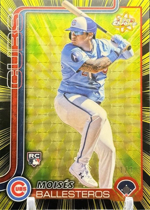 2025 Topps Chrome Update #RR-39 Radiating Rookies - Superfractor /1