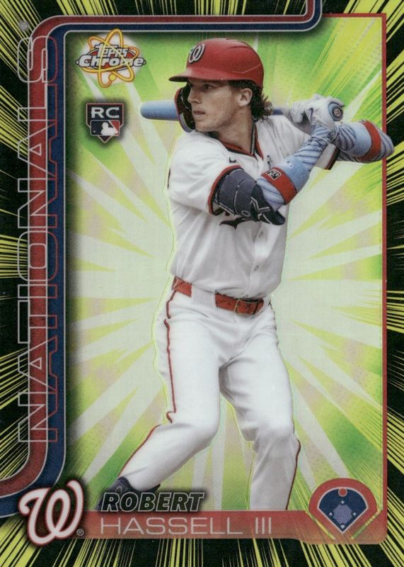 2025 Topps Chrome Update #RR-35 Radiating Rookies /(SSP)