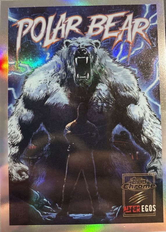 2025 Topps Chrome Update #AE-7 Alter Ego Superheroes /(SSP)