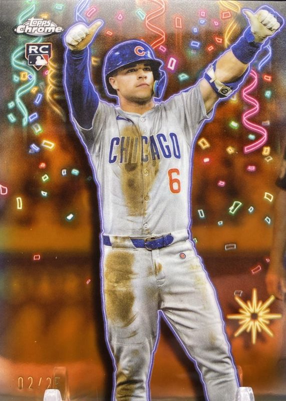 2025 Topps Chrome Update #CT-17 Celebracion - Orange Refractor /25