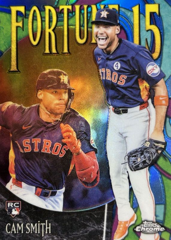 2025 Topps Chrome Update #F15-25 Fortune 15