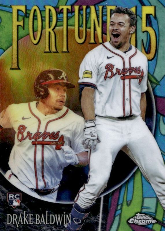 2025 Topps Chrome Update #F15-19 Fortune 15