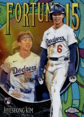 2025 Topps Chrome Update #F15-14 Fortune 15