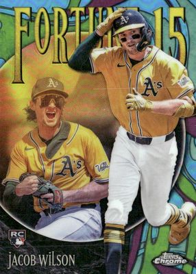 2025 Topps Chrome Update #F15-18 Fortune 15