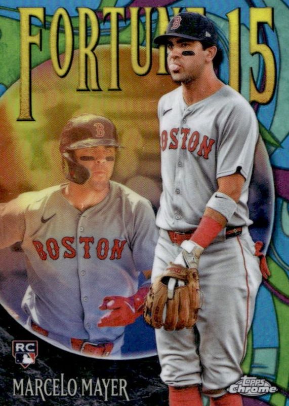 2025 Topps Chrome Update #F15-20 Fortune 15