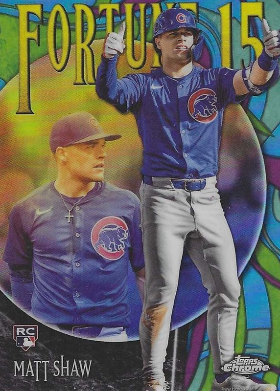 2025 Topps Chrome Update #F15-24 Fortune 15
