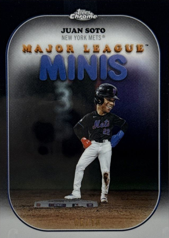 Juan Soto 2025 Topps Chrome Update #MM-5 Major League Minis 