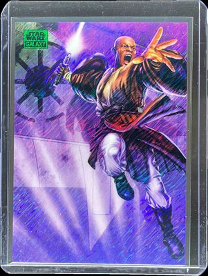 2025 Topps Chrome Star Wars Galaxy #31 Green Shimmer Refractor /199