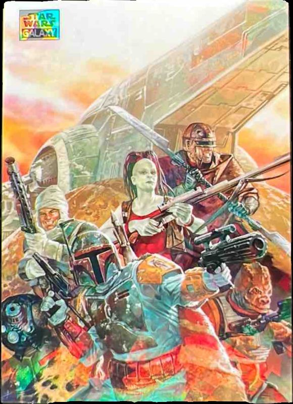 2025 Topps Chrome Star Wars Galaxy #23 Atomic Refractor /150