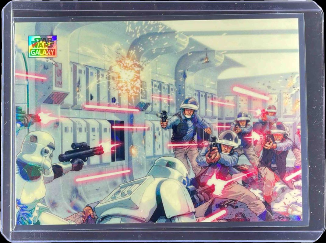 2025 Topps Chrome Star Wars Galaxy #96 Atomic Refractor /150