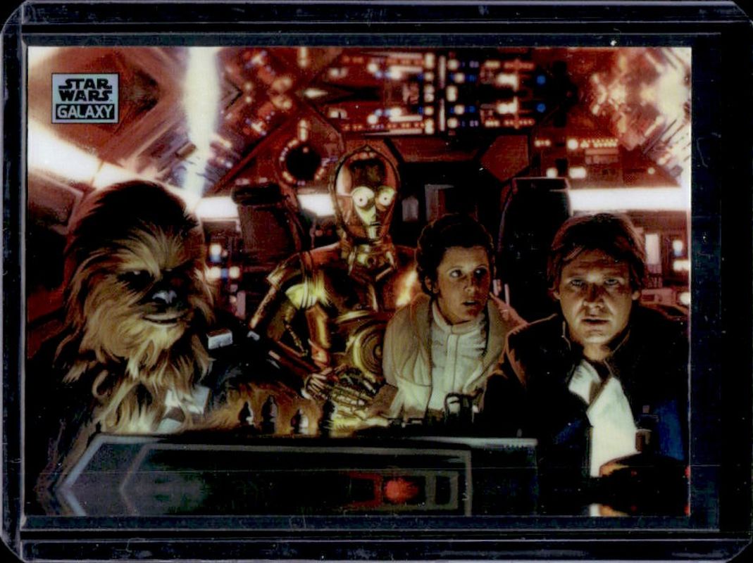 2025 Topps Chrome Star Wars Galaxy #42 Refractor