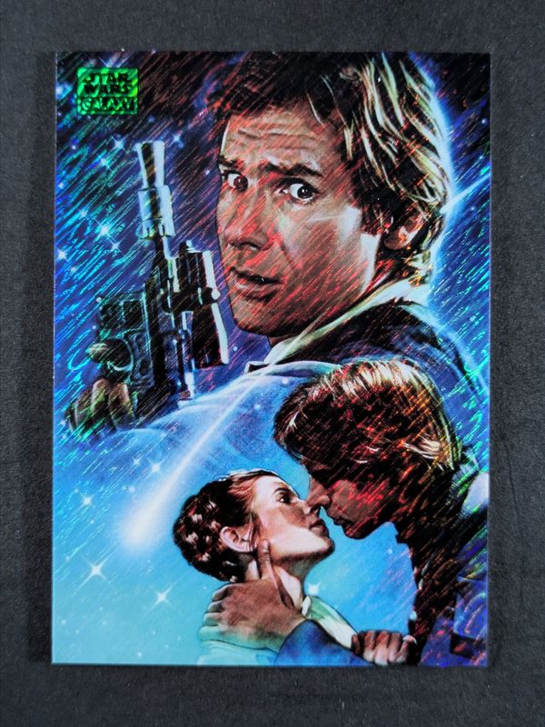 2025 Topps Chrome Star Wars Galaxy #8 Green Shimmer Refractor /199