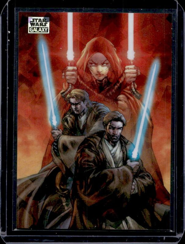 2025 Topps Chrome Star Wars Galaxy #25 Atomic Refractor /150