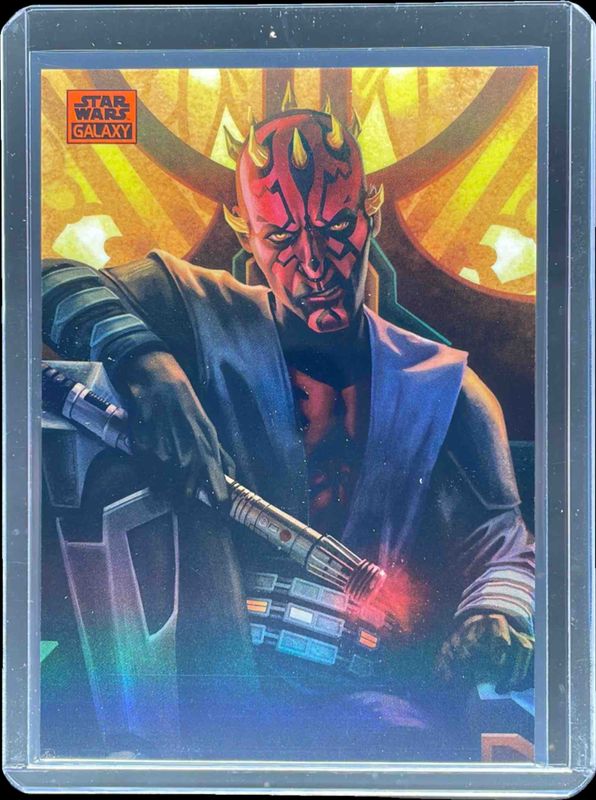 2025 Topps Chrome Star Wars Galaxy #75 Orange Refractor /25