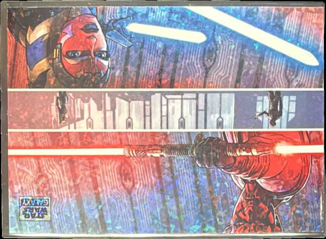 2025 Topps Chrome Star Wars Galaxy #91 Mini-Diamond Refractor