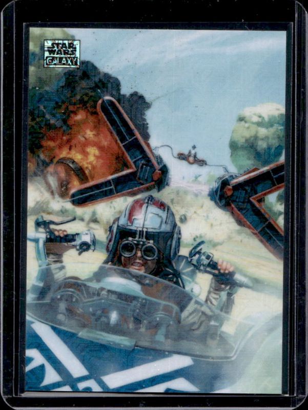 2025 Topps Chrome Star Wars Galaxy #36 Mojo Refractor /50