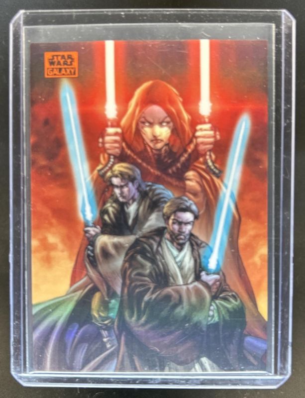 2025 Topps Chrome Star Wars Galaxy #25 Orange Refractor /25