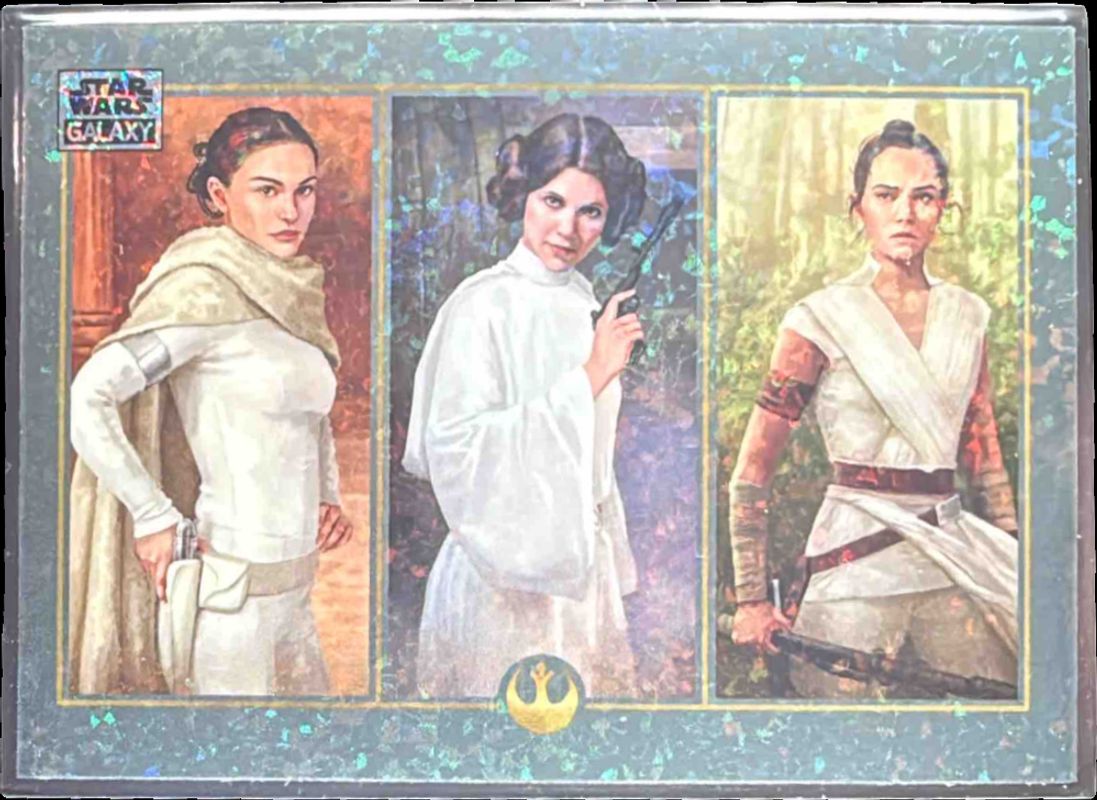 2025 Topps Chrome Star Wars Galaxy #100 Mini-Diamond Refractor