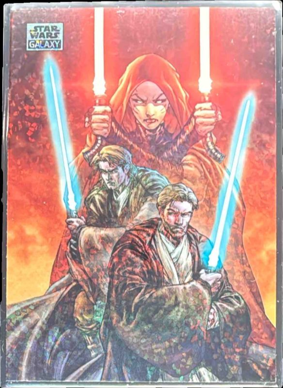 2025 Topps Chrome Star Wars Galaxy #25 Mini-Diamond Refractor