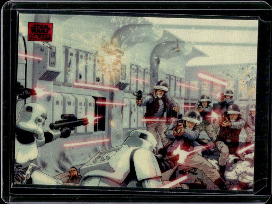2025 Topps Chrome Star Wars Galaxy #96 Magenta Lava Refractor /250