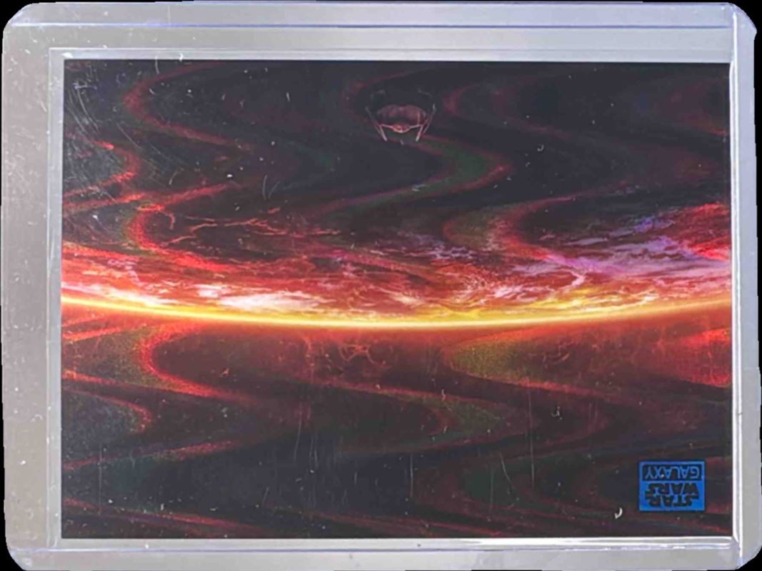 2025 Topps Chrome Star Wars Galaxy #78 Blue Ray Wave Refractor /175