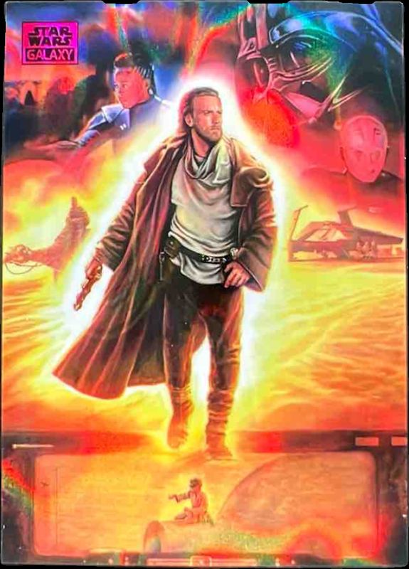 2025 Topps Chrome Star Wars Galaxy #11 Magenta Lava Refractor /250