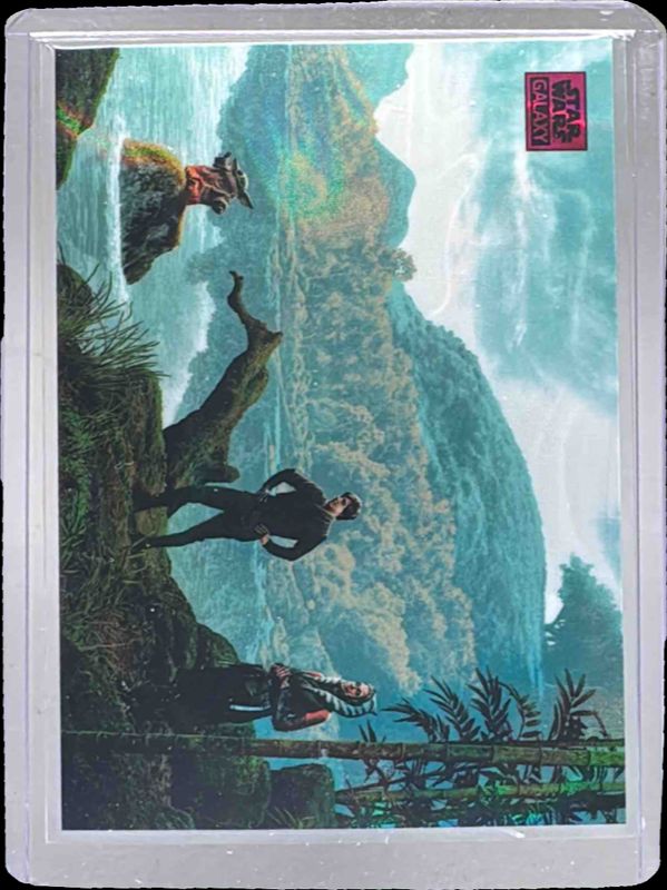 2025 Topps Chrome Star Wars Galaxy #60 Magenta Lava Refractor /250