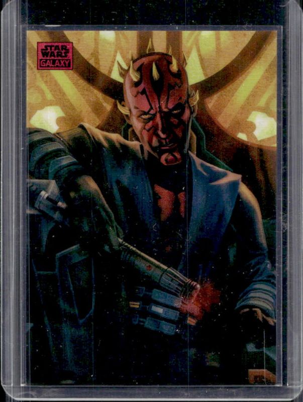 2025 Topps Chrome Star Wars Galaxy #75 Magenta Lava Refractor /250