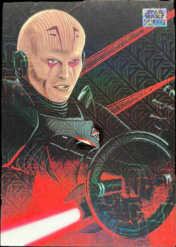 2025 Topps Chrome Star Wars Galaxy #FTD-15 Fear the Darkside - Mojo Refractor /50