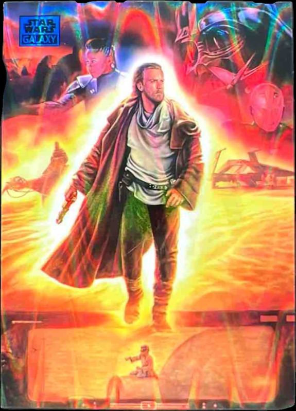 2025 Topps Chrome Star Wars Galaxy #11 Blue Ray Wave Refractor /175