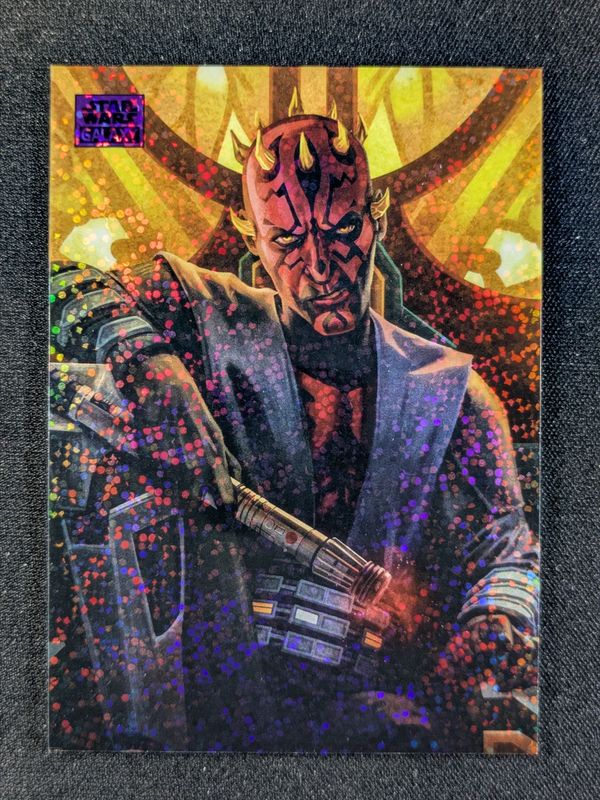 2025 Topps Chrome Star Wars Galaxy #75 Purple Speckle Refractor /125