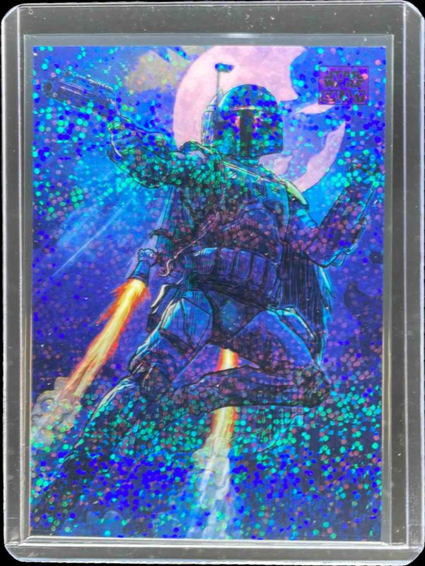 2025 Topps Chrome Star Wars Galaxy #7 Purple Speckle Refractor /125