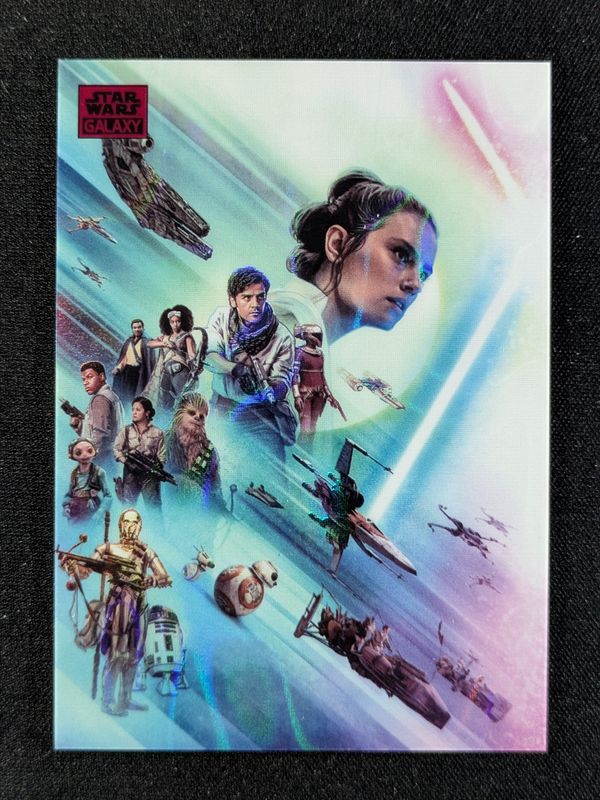 2025 Topps Chrome Star Wars Galaxy #26 Magenta Lava Refractor /250