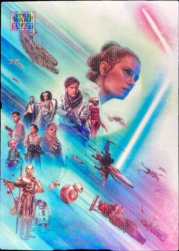 2025 Topps Chrome Star Wars Galaxy #26 Wave Refractor /99