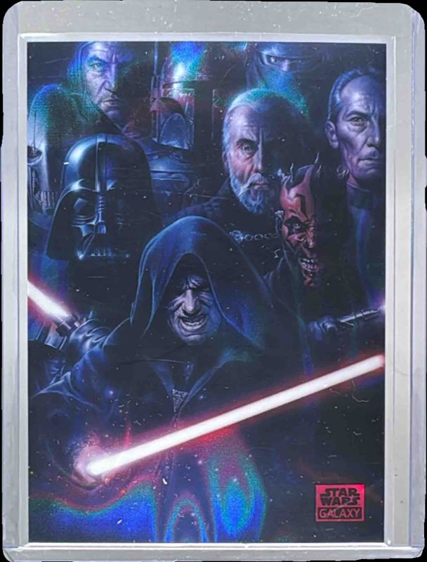 2025 Topps Chrome Star Wars Galaxy #35 Magenta Lava Refractor /250