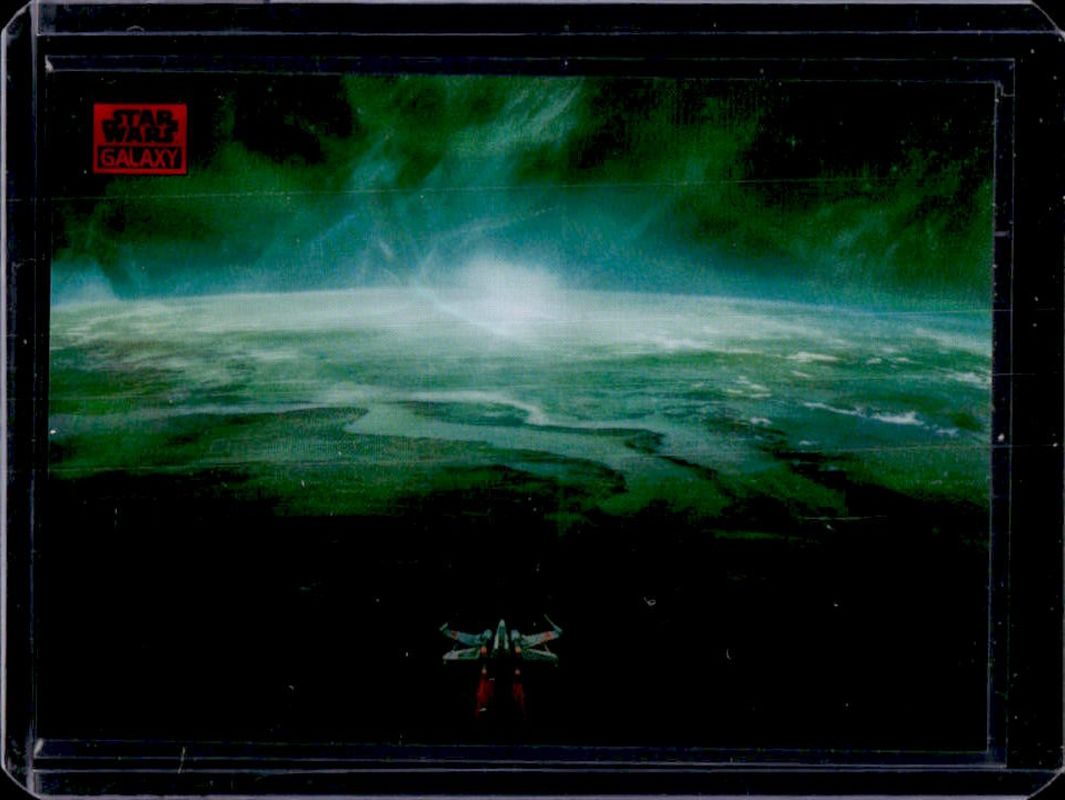 2025 Topps Chrome Star Wars Galaxy #76 Magenta Lava Refractor /250