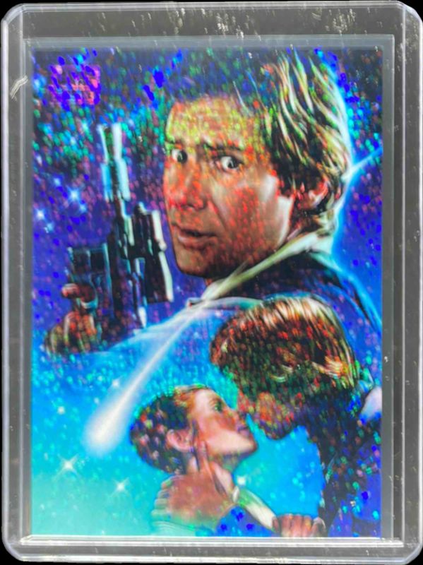 2025 Topps Chrome Star Wars Galaxy #8 Purple Speckle Refractor /125