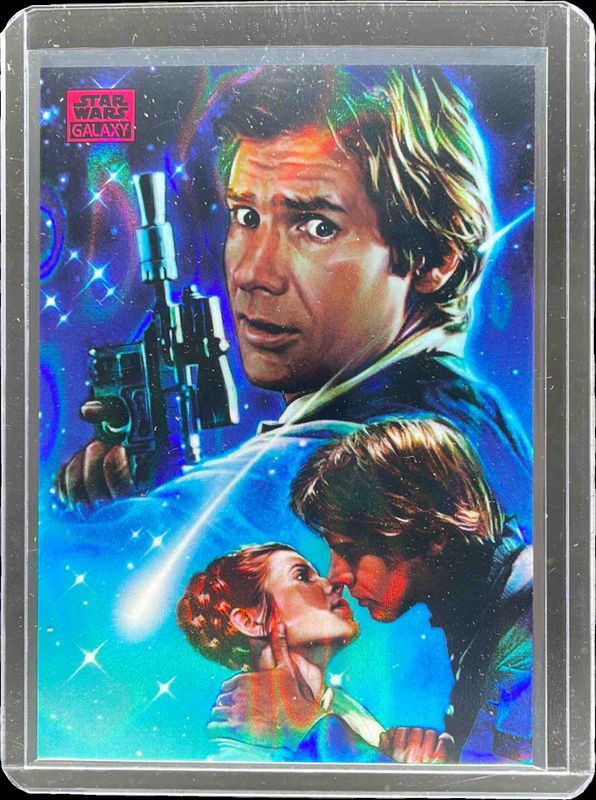 2025 Topps Chrome Star Wars Galaxy #8 Magenta Lava Refractor /250
